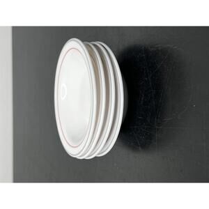 Arcopal Restaurant Extra Resistant White Bowls with Red Rim - Set of 4